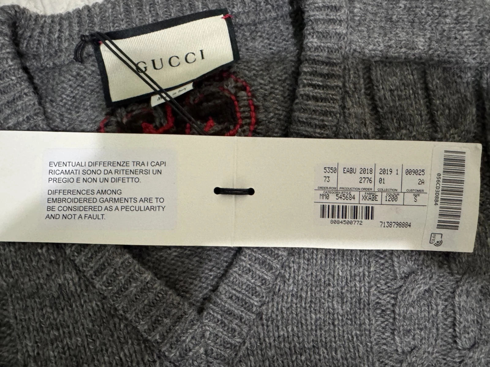 Mens GUCCI Knit Sweater