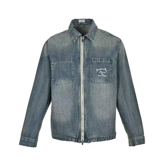 Dior Men's Washed Denim Jacket