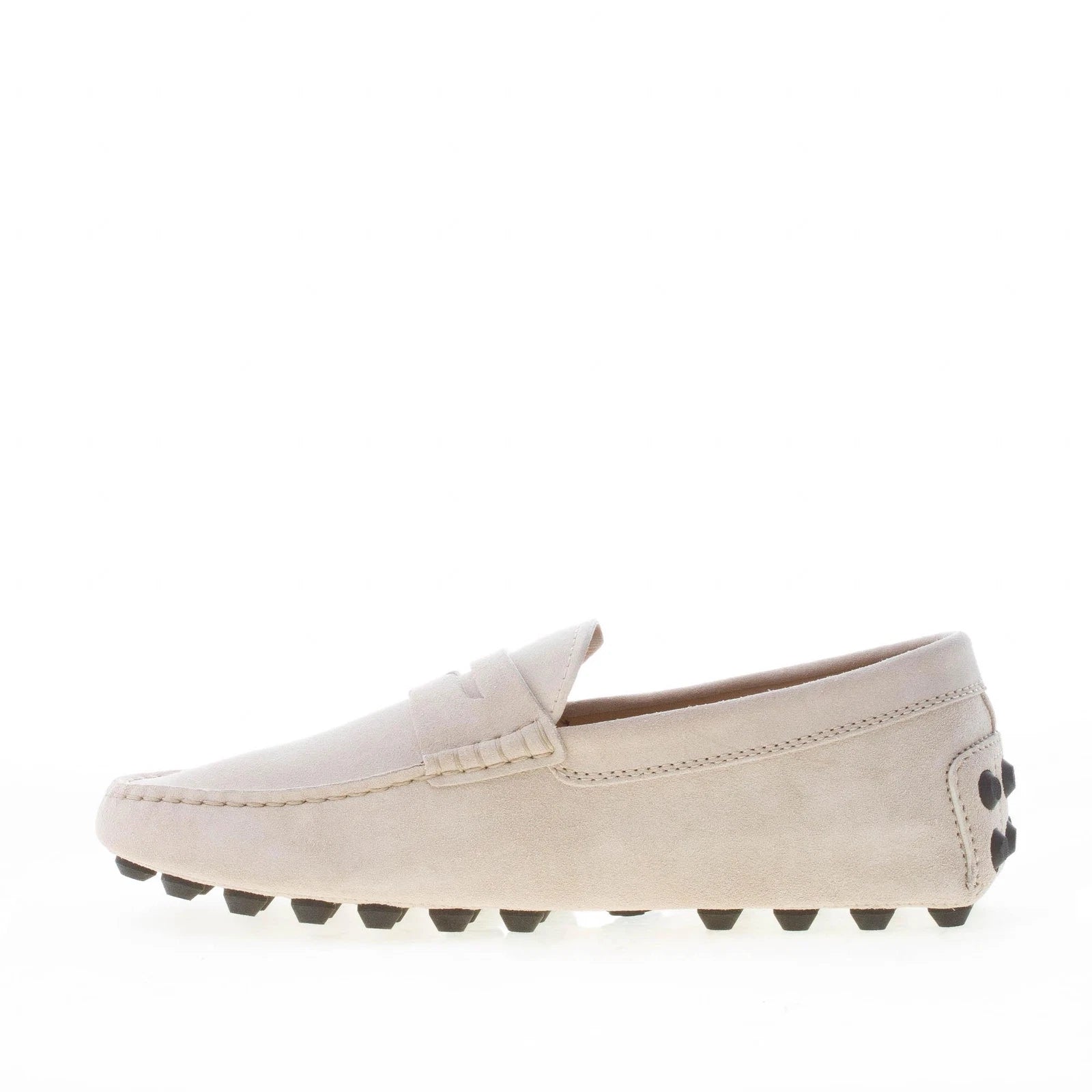 TOD'S men shoes Pale grey suede Gommino