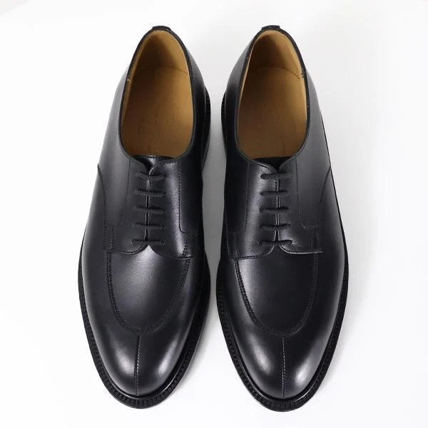 JM WESTON Half-Hunt Derby Leather Shoes