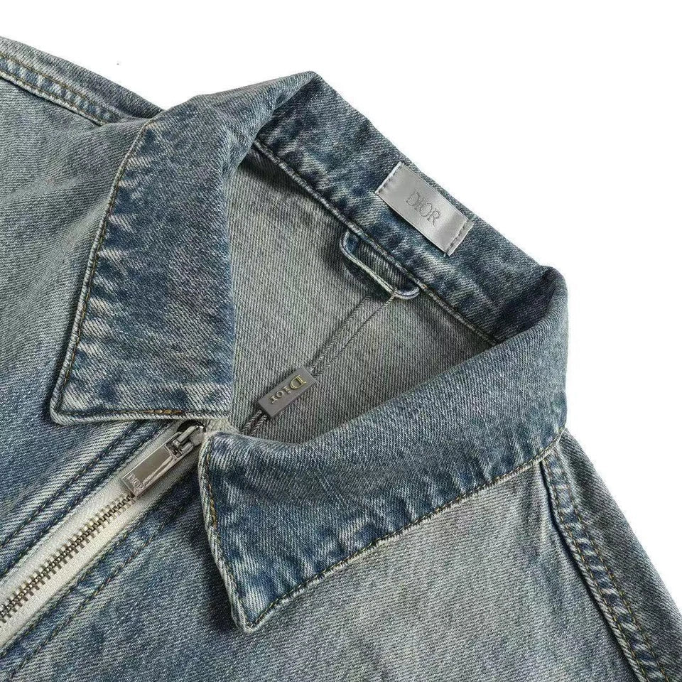 Dior Men's Washed Denim Jacket