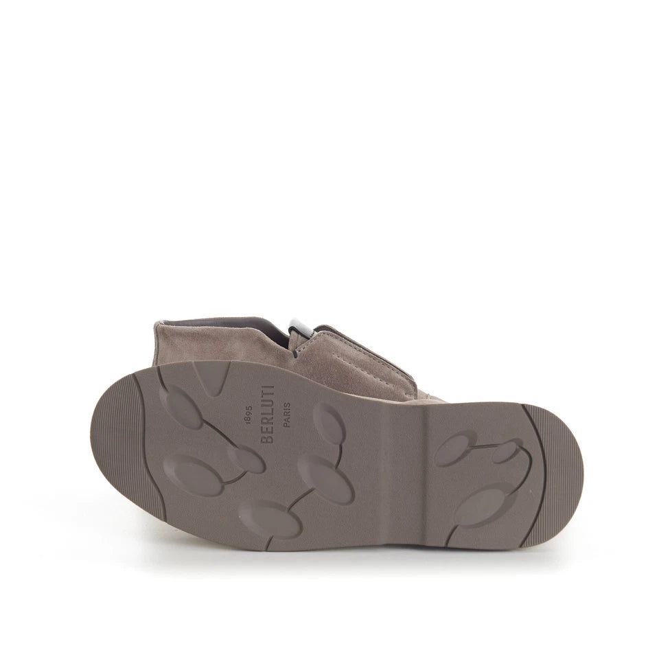 BERLUTI Echappee Suede Calf Slip On