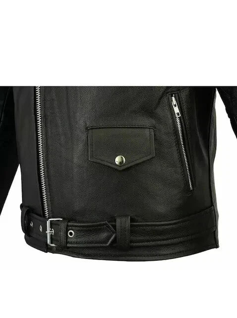 Men's Motorcycle Leather jacket